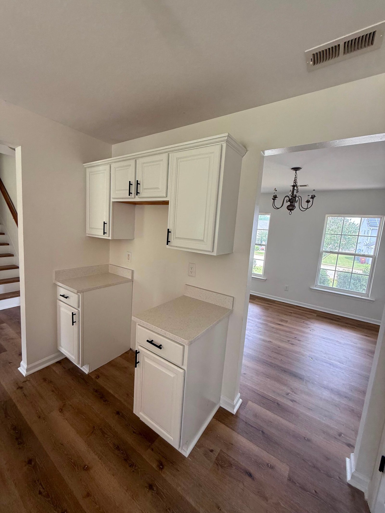 IAC Construction white kitchen cabinetry